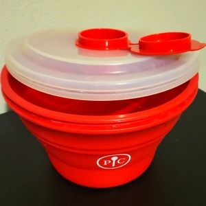 PC Collapsing Silicone Popcorn Bowl